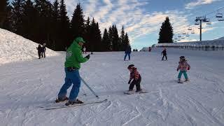 Young Children's Beginner Ski Lessons Morzine