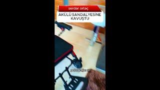 SERDAR ORTAÇ AKÜLÜ SANDALYESİNE KAVUŞTU #serdarortac