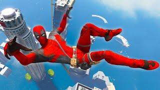 GTA 5 Water Ragdolls | SPIDERMAN x Deadpool Jumps/Fails ep.01 (Euphoria Physics)