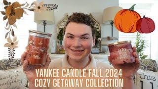 Yankee Candle Fall 2024 Cozy Getaway Collection | First Sniff Impressions