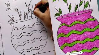 Easy Drawing For kids |Easy Flower Making |RB Art and craft