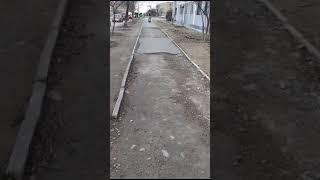 Состояние дороги в 3 микрорайоне Актау