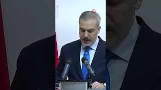 Hakan Fidan'dan Önemli Açıklamalar!