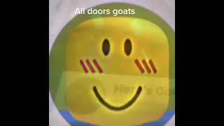 All doors goats @TheStrongTrain @noobsapiens @LSPLASH ​@KreekCraft @Rush_isfast