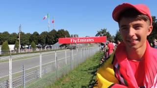 Monza Circuit - GP2 first lap, amazing sound!!