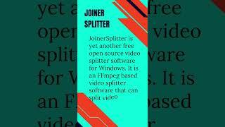 5 Best Free Open Source Video Splitter Software For Windows | I Love Free Software TV |
