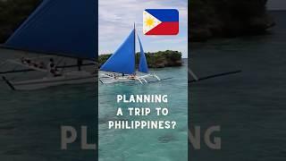 How to travel Philippines #travel #digitalnomad #fulltimetravel #philippines #travelphilippines