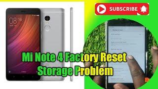 Redmi Note 4 Factory Reset | how to mi note 4 factory reset