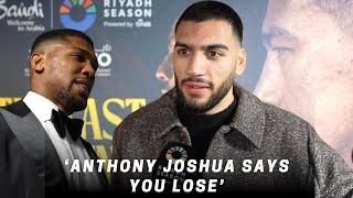 ‘ANTHONY JOSHUA PICKS YOU TO LOSE’ Hamzah Sheeraz REACTS TO PREDICTION | BETERBIEV BIVOL