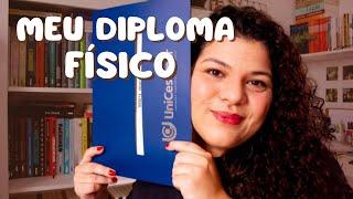 COMO É O DIPLOMA FÍSICO DA UNICESUMAR| LETRAS PORTUGUÊS E INGLÊS EAD