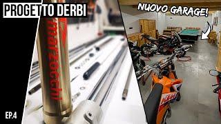 Rifacciamo le SOSPENSIONI + NUOVO GARAGE! | Progetto Derbi | Ep.4