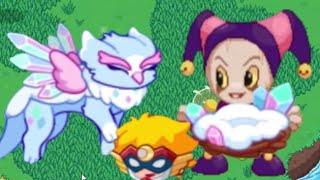 Collecting Crystal Nests for Glimmerwing in Firefly Forest in Prodigy Math!!! E6