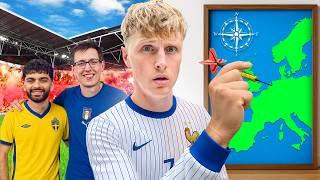 Throwing a Dart at a Map And Watching Football Where It Lands