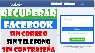 Como Recuperar tu Cuenta de Facebook si Olvidaste el Correo, el Teléfono o la Contraseña | SOLUCIÓN