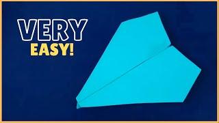 How to Make a Paper Airplane That Looks Really Cool - Glider Paper Plane Farthest Flight