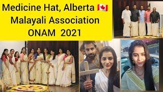 Grand Onam Celebration, 2021 in Medicine Hat, Alberta, Canada | Canada Malayali Association