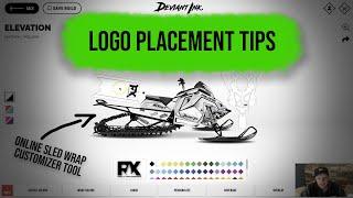 Custom Sled Wrap Logo Placement Tips - Deviant Ink