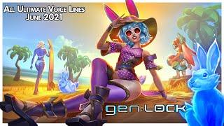 (OUTDATED) All Ultimate Voice Lines [Paladins] (gen:lock, June 2021)