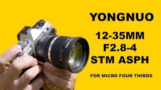 Yongnuo 12-35mm f2.8-4 STM ASPH, First M43 3rd-party Budget AF Zoom Lens - RED35 Review