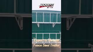 JOZOTG fence cargo trailer ready shipping to Vietnam