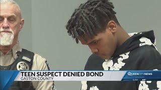 Teen suspect in Gastonia murder case denied bond