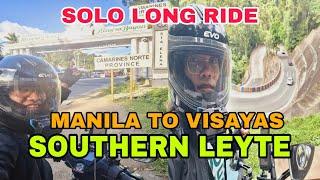 MANILA TO SOUTHERN LEYTE SOLO LONG RIDE GAMIT ANG HONDA CLICK