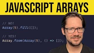 An array of ways ... to create arrays (JS Basics)