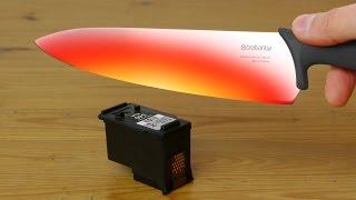 Red Hot Knife Vs Printer Cartridge & Office Supplies- 1000 Degree Knife