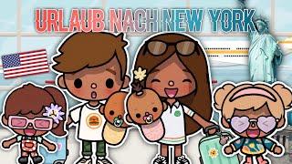 WIR FLIEGEN NACH NEW YORK ️ | PART 1| URLAUBSROUTINE/ GESCHICHTE | TOCA BOCA STORY DEUTSCH