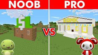 Minecraft NOOB vs PRO: MOST SAFEST VAULT BUILD CHALLENGE