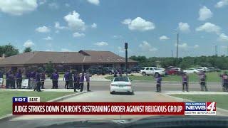 Oklahoma judge strikes restraining order against religious group accused of harassing churches