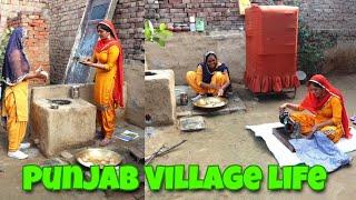 Punjab Village LifeIndian Rural lifeButter Naan recipeTandoori Roti Recipe Village cooking