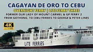 Cagayan de Oro to Cebu | Lite Ferry Three Barko Vlog