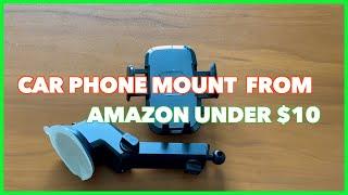 Product Review+Testing out the Car Phone Mount from Amazon for under $10
