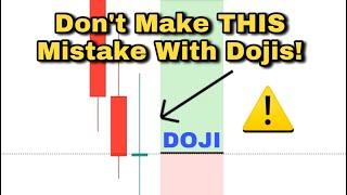 Common MISTAKE That Many Technical Traders Make With ‘DOJI’ Candles!️ #shorts