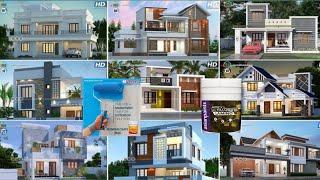 2024 Exterior House Painting Color Ideas With Codes | Outside House Painting Design