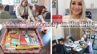 *NEW* HOMESCHOOL DAY IN THE LIFE // Mom of 5 Kids *REAL* Homeschool Day