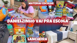 CHOREI MUITO | DANIELZINHO VAI PRA ESCOLA | COMPREI O MATERIAL ESCOLAR| ROTINA DO DIA |MARYA ALVES