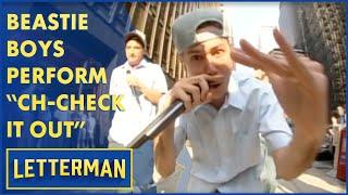 Beastie Boys Perform "Ch-Check It Out" From The Subway To The Stage | Letterman