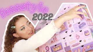 MY FIRST ADVENT CALENDAR |UNBOXING YESSTLE 2022