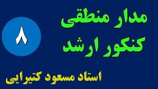 کلاس نکته و تست مدار منطقی کارشناسی ارشد - جلسه 8 - موسسه بابان