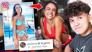 Surprising my Little Brother with his DREAM GIRL (Sommer Ray)