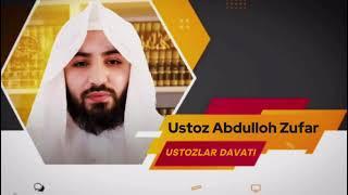 ADOLATSIZ TAQSIM  | Ustoz Abdulloh Zufar