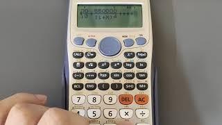 How to calculate IRR by calculator