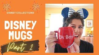 VINTAGE DISNEY MUG COLLECTION | Disney Mug Collection Part 2 | Disney Home Collection