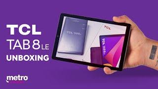 TCL TAB 8 LE Tablet Unboxing: Compact and Affordable | Metro by T-Mobile