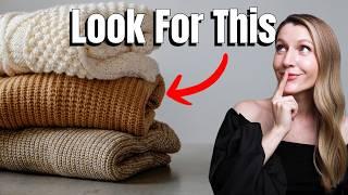 HOW TO IDENTIFY HIGH QUALITY CLOTHES -  Easy Ways to Spot good quality vs bad quality in garments