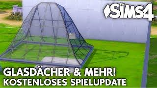 Glasdächer in Die Sims 4 & mehr | Kostenloses Spielupdate!