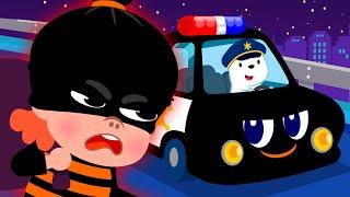 Police Cars Are the Best   | Car Songs for children | Vehicles Nursery Rhymes for Kids  TidiKids