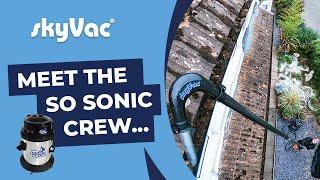 skyVac® Atom Sonic - The So Sonic Gutter Vacuum